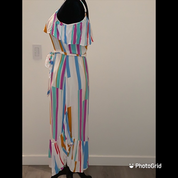 Midi Color Block Dress - Picture 2 of 3